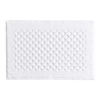 Biancoperla ELISA Bathroom mat 40x60, White