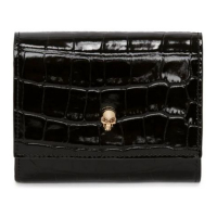 Alexander McQueen Women's 'Skull-Charm' Wallet