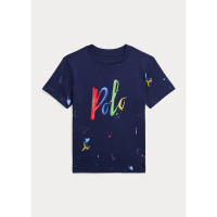 Ralph Lauren 'Logo Jersey' T-Shirt für Kleinkind & Kleiner Junge
