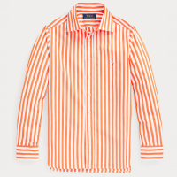 Ralph Lauren 'Regent Striped Poplin' Hemd für großes Jungen
