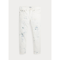 Ralph Lauren Little Girl's 'Paint-Splatter Tompkins' Skinny Jeans