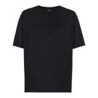 Balmain Men's 'Logo Embroidered' T-Shirt