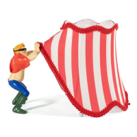 Seletti 'Circus Super Kimmy' Candle Abat-Jour