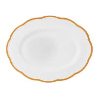 Bitossi 'Oval Scalloped Rim' Platter - 36 cm