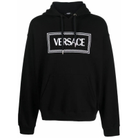 Versace Sweatshirt à capuche  '90S Vintage Logo-Embroidered' pour Hommes