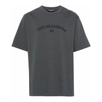 Dolce & Gabbana T-shirt 'Logo-Appliqué' pour Hommes