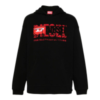 Diesel Sweatshirt à capuche  'S-Baxt Logo-Embroidered' pour Hommes