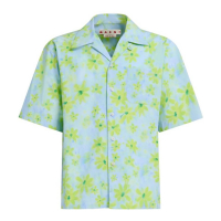 Marni Men's 'Floral-Print' Short sleeve shirt