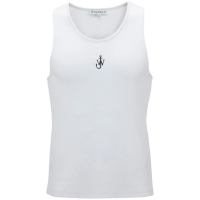 Jw Anderson Men's 'Anchor Logo-Embroidered' Tank Top