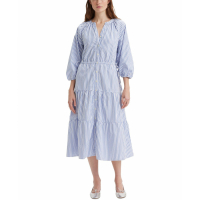 Levi's Robe Midi 'Cecile Tiered 3/4-Sleeve' pour Femmes