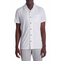 Karl Lagerfeld Paris Men's 'Logo Jacquard' Short sleeve shirt