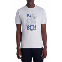 Karl Lagerfeld Paris T-shirt 'Broken Logo Graphic' pour Hommes