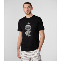 Karl Lagerfeld T-shirt 'Textured Reflective Karl Knight' pour Hommes