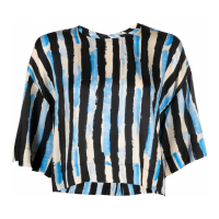 Pinko 'Striped' Kurzärmelige Bluse für Damen