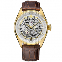 Claude Bernard Men's 'Proud Heritage Automatic Skeleton' Watch