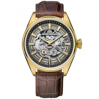 Claude Bernard Men's 'Proud Heritage Automatic Skeleton' Watch