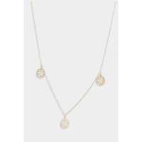 Oro Di Oro 'Encircled Flower' Halskette für Damen