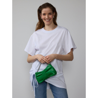 New York & Company T-shirt 'Cinched Side Hem' pour Femmes