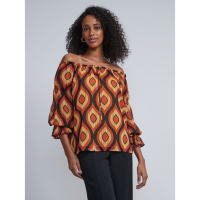 New York & Company Women's 'Off Shoulder' Long Sleeve Blouse