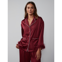 New York & Company Women's 'Trim' Pajama Top