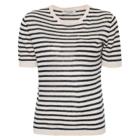 S Max Mara T-shirt 'Striped' pour Femmes