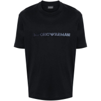 Emporio Armani 'Logo-Embroidered' T-Shirt für Herren