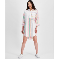 Tommy Hilfiger 'Striped Patchwork' Hemdkleid für Damen