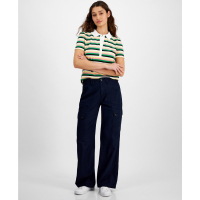 Tommy Hilfiger Women's 'Solid Festival' Cargo Trousers