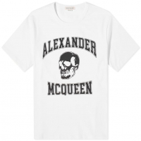 Alexander McQueen 'Varsity Logo' T-Shirt für Herren