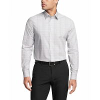 Calvin Klein 'Steel+ Slim Fit Stretch Wrinkle Resistant Dress' Hemd für Herren