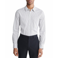 Calvin Klein Men's 'Striped Stretch Button-Front' Shirt