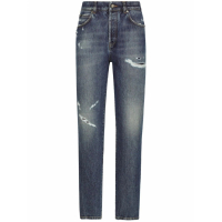 Dolce & Gabbana Women's 'Ripped-Detail' Jeans