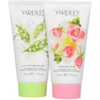 Yardley Set de soins des mains 'Lily of The Valley & English Rose' - 50 ml, 2 Pièces