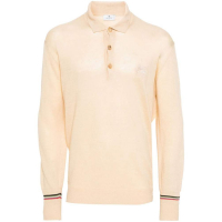 Etro Men's 'Pegaso-Embroidered Knitted' Long-Sleeve Polo Shirt
