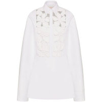 Valentino Women's 'Floral-Embroidered Cut-Out' Shirtdress