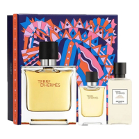 Hermès Coffret de parfum 'Terre D'Hermes Perfume Pure' - 3 Pièces