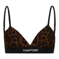 Tom Ford 'Leopard Triangle' BH für Damen