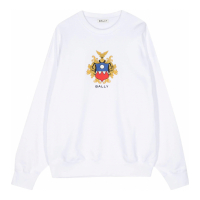 Bally Sweatshirt 'Logo-Embroidered' pour Hommes