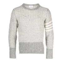 Thom Browne Men's '4-Bar Stripe Tuck-Stitch' Sweater