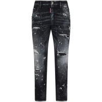 Dsquared Men's 'Ripped Paint-Splatter' Jeans