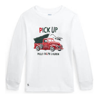 Polo Ralph Lauren Langärmeliges T-Shirt für Kleiner Jungen