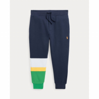 Ralph Lauren Little Boy's 'Color-Blocked Double-Knit' Sweatpants