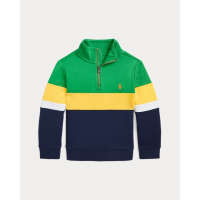 Ralph Lauren 'Double-Knit Quarter-Zip' Sweatshirt für Kleiner Jungen