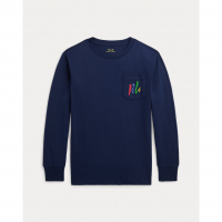 Polo Ralph Lauren T-Shirt manches longues 'Big Pony Logo' pour Grands garçons