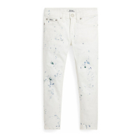 Polo Ralph Lauren 'Paint-Splatter Tompkins' Skinny Jeans für kleinkind & kleine Mädchen