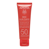 Apivita Crème solaire pour le visage 'Bee Sun Safe Anti-Spot & Anti-Age Defense SPF50+' - 50 ml