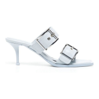 Alexander McQueen Women's 'Buckle-Detail' High Heel Sandals