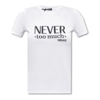 Versace T-shirt 'Slogan' pour Femmes