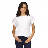 Michael Kors T-shirt 'Snap Epaulette' pour Femmes