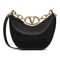 Valentino Women's 'Mini Vlogo Moon' Shoulder Bag